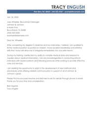 Best Medical Cover Letter Examples For 2024